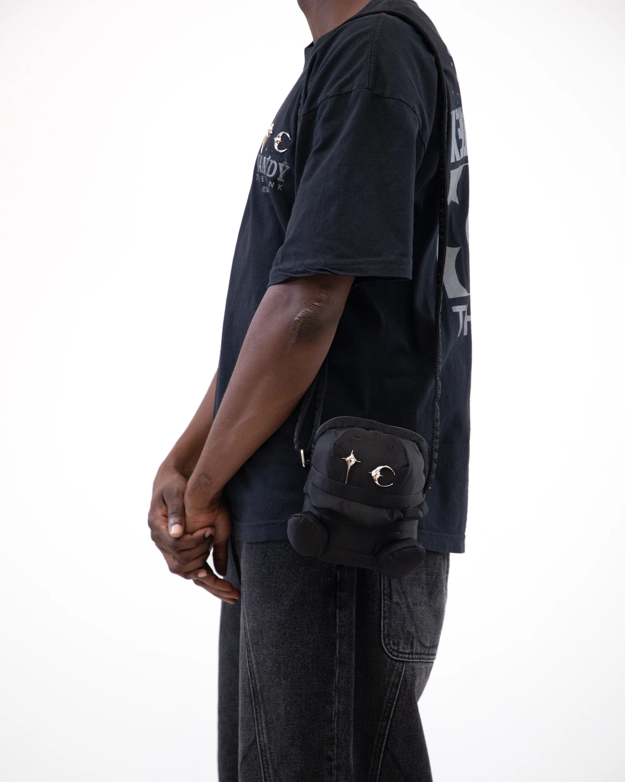 THUG CLUB x VANDYTHEPINK Burger Bag - Black - Image 8