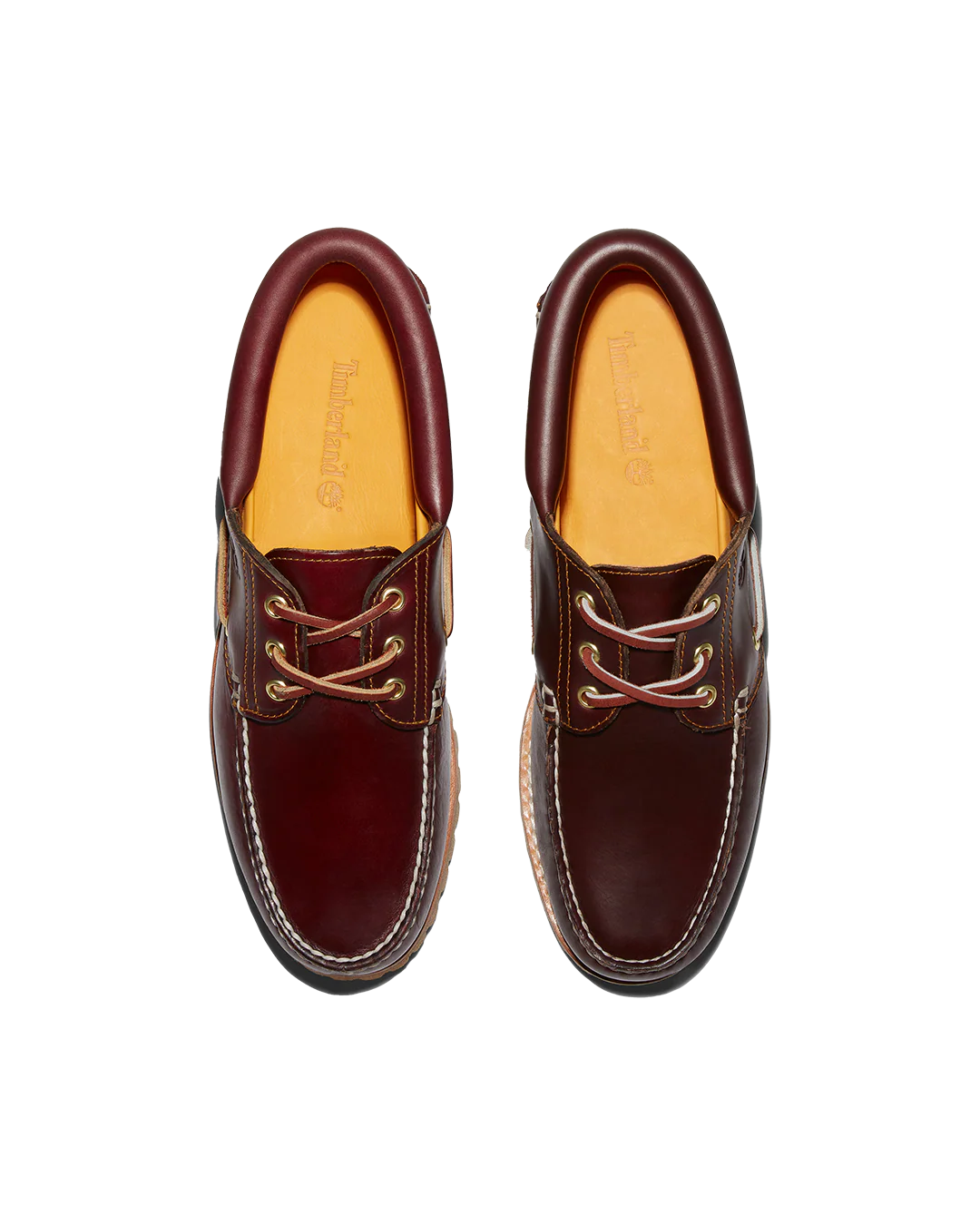 Timberland Authentics 3-Eye Boat Shoe - Burgundy - Image 11