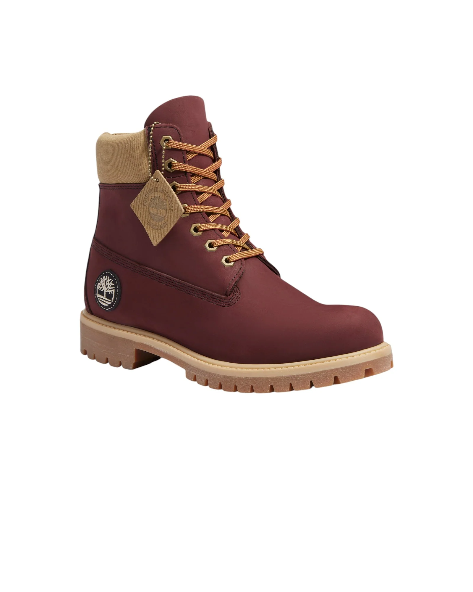 Timberland Premium 6-Inch Boot - Burgundy Nubuck - Image 6