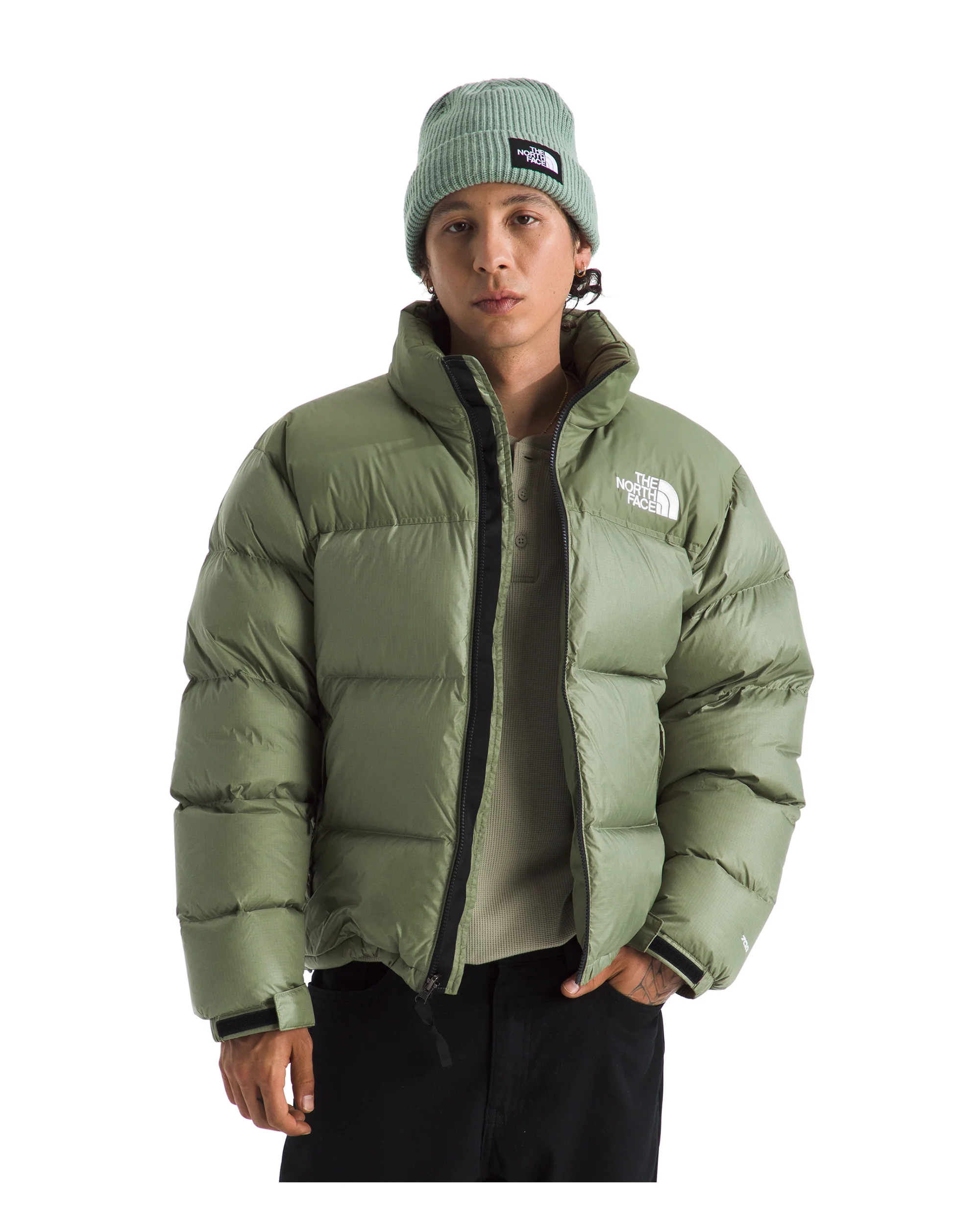 Men's Retro 1996 Nuptse Jacket - Bark - Image 4