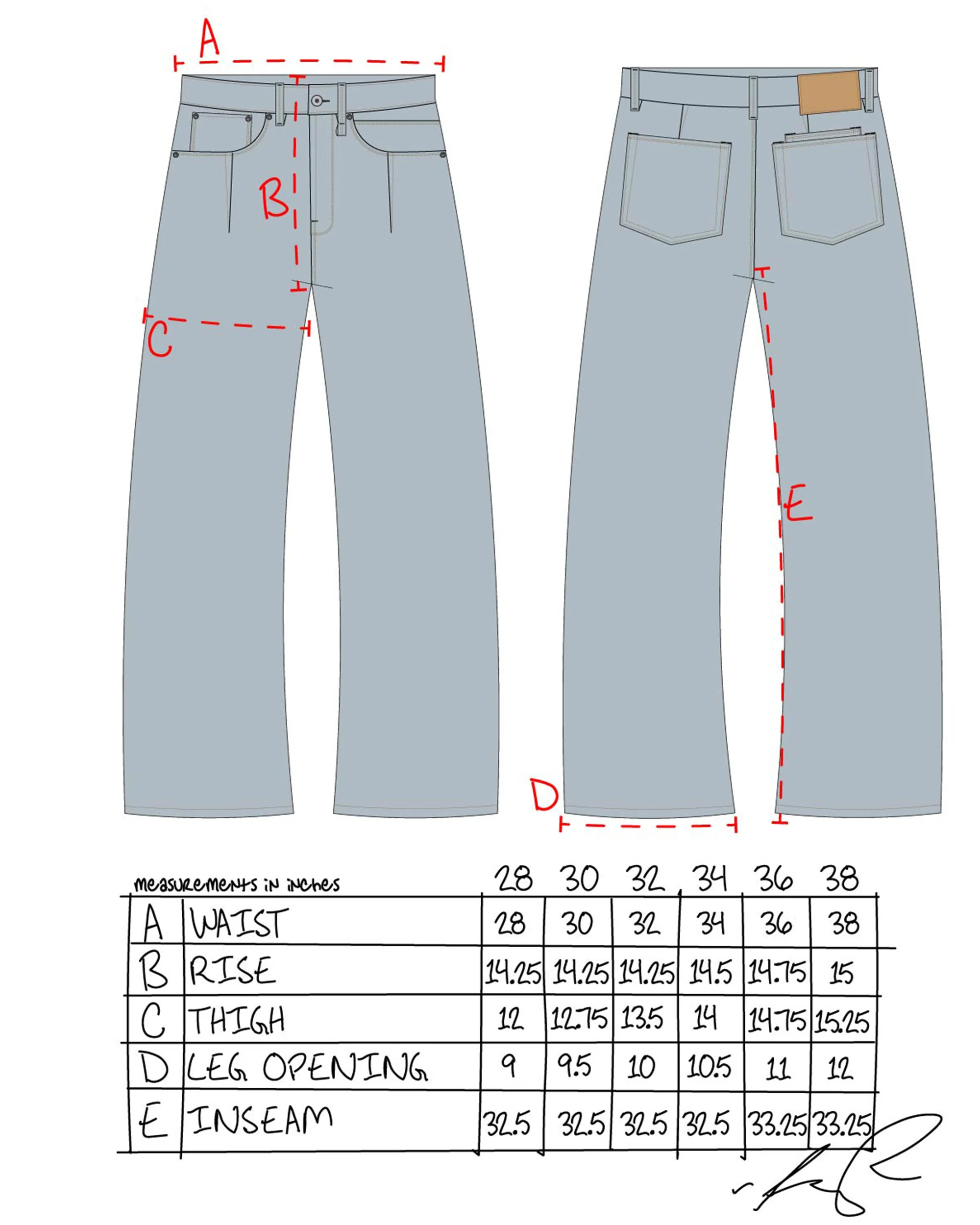 Traveler Jeans - Dirty Wash - Image 8