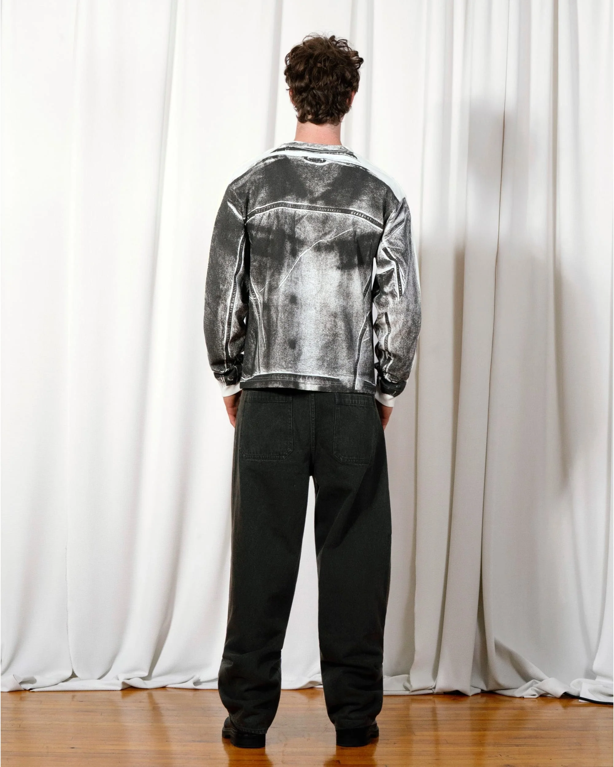 TRUCKER HEAVYWEIGHT LONG SLEEVE SHIRT - Image 3