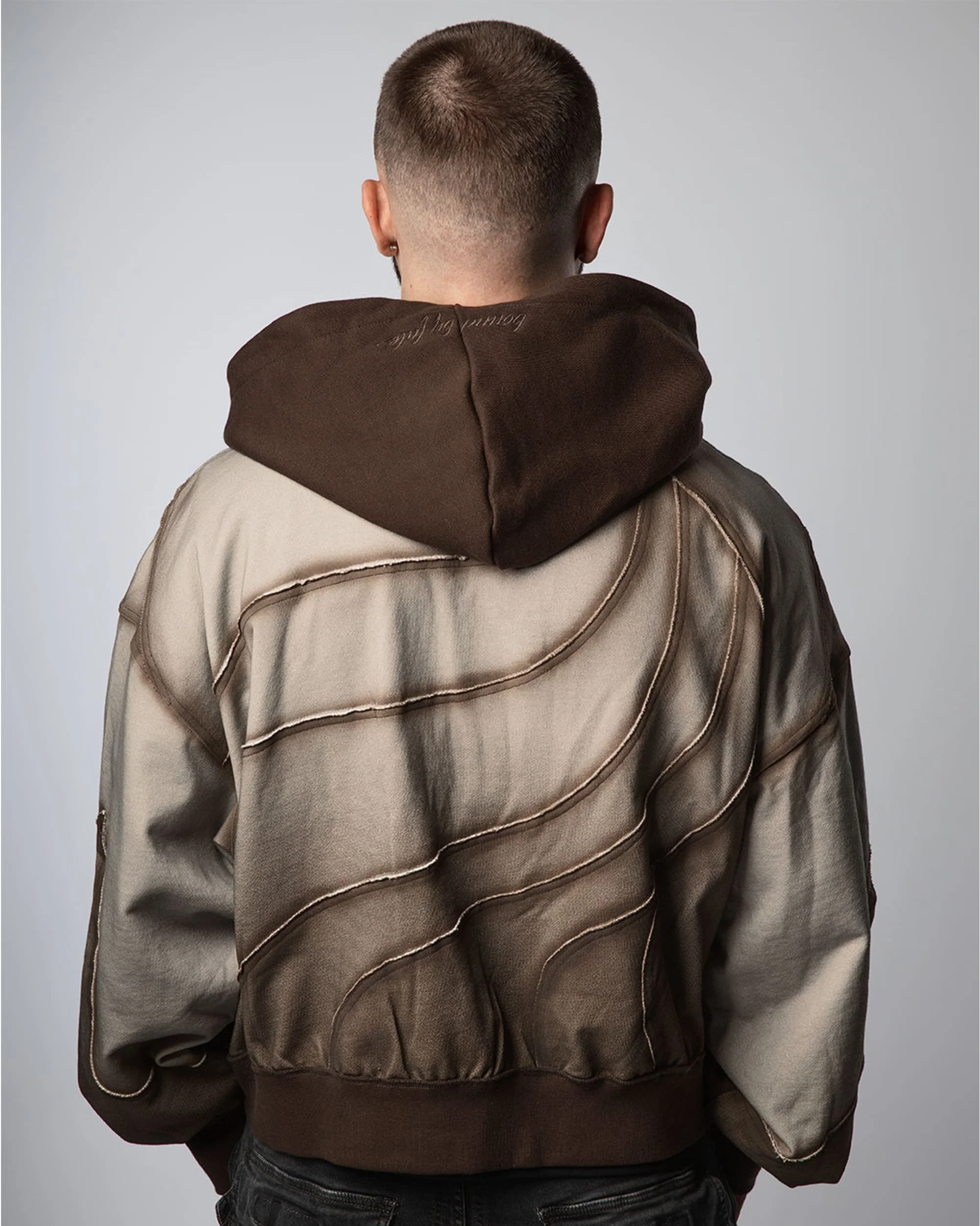 "TWIST OF FATE" BOXY ZIP UP JACKET - Image 5