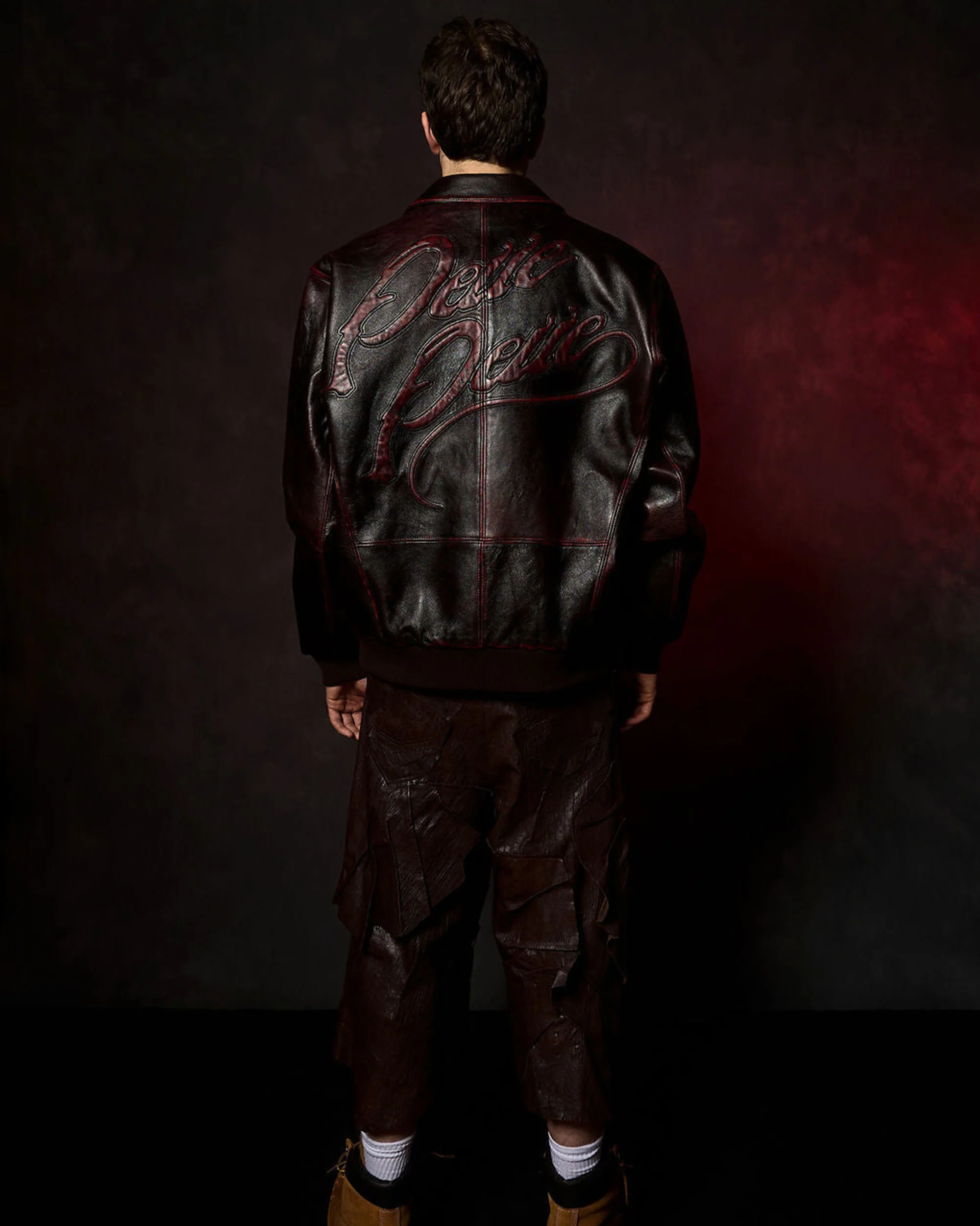 Two Tone Pelle Pelle Jacket - Image 4