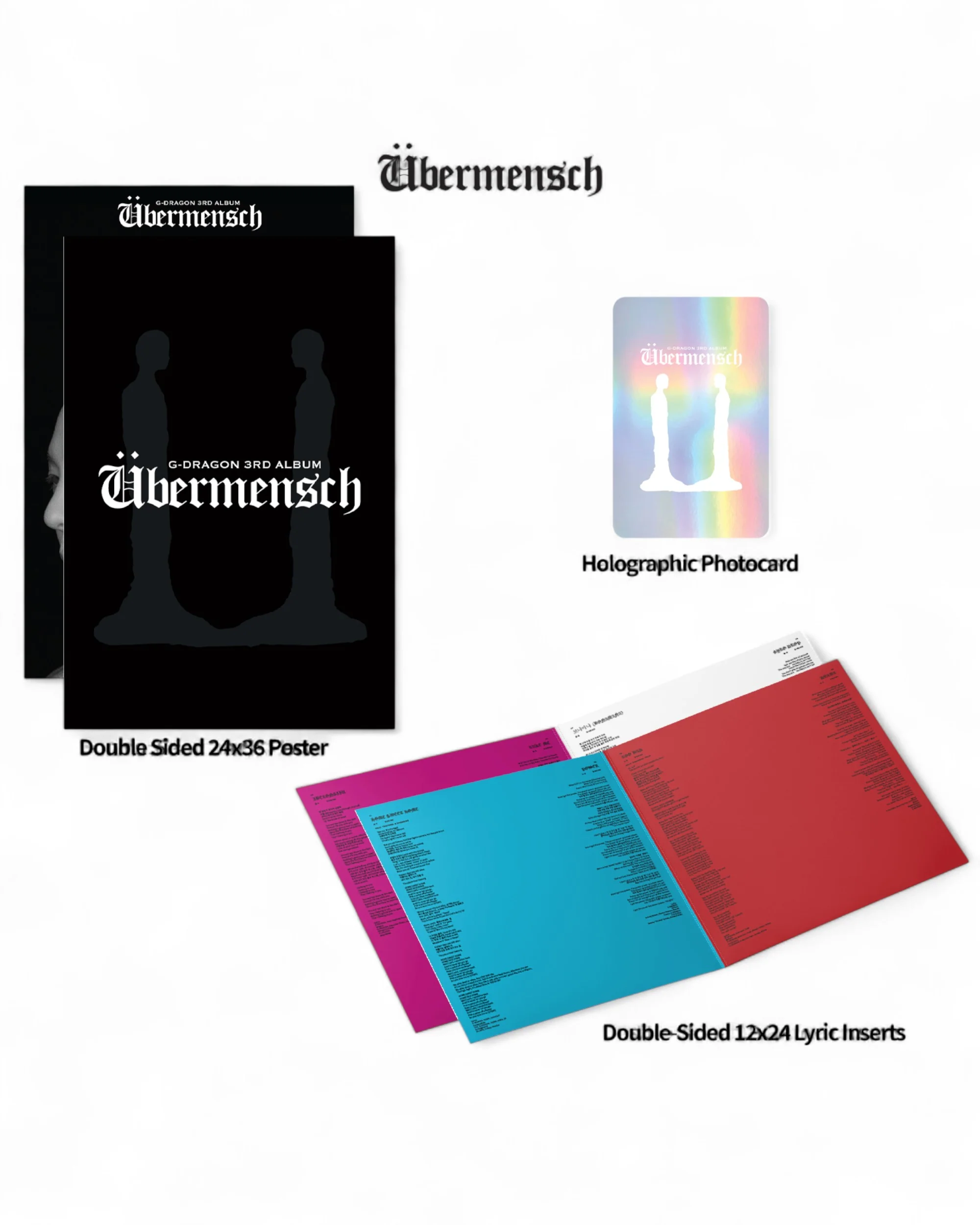 Übermensch (DIE-CUT MIRRORBOARD VINYL) - Image 4
