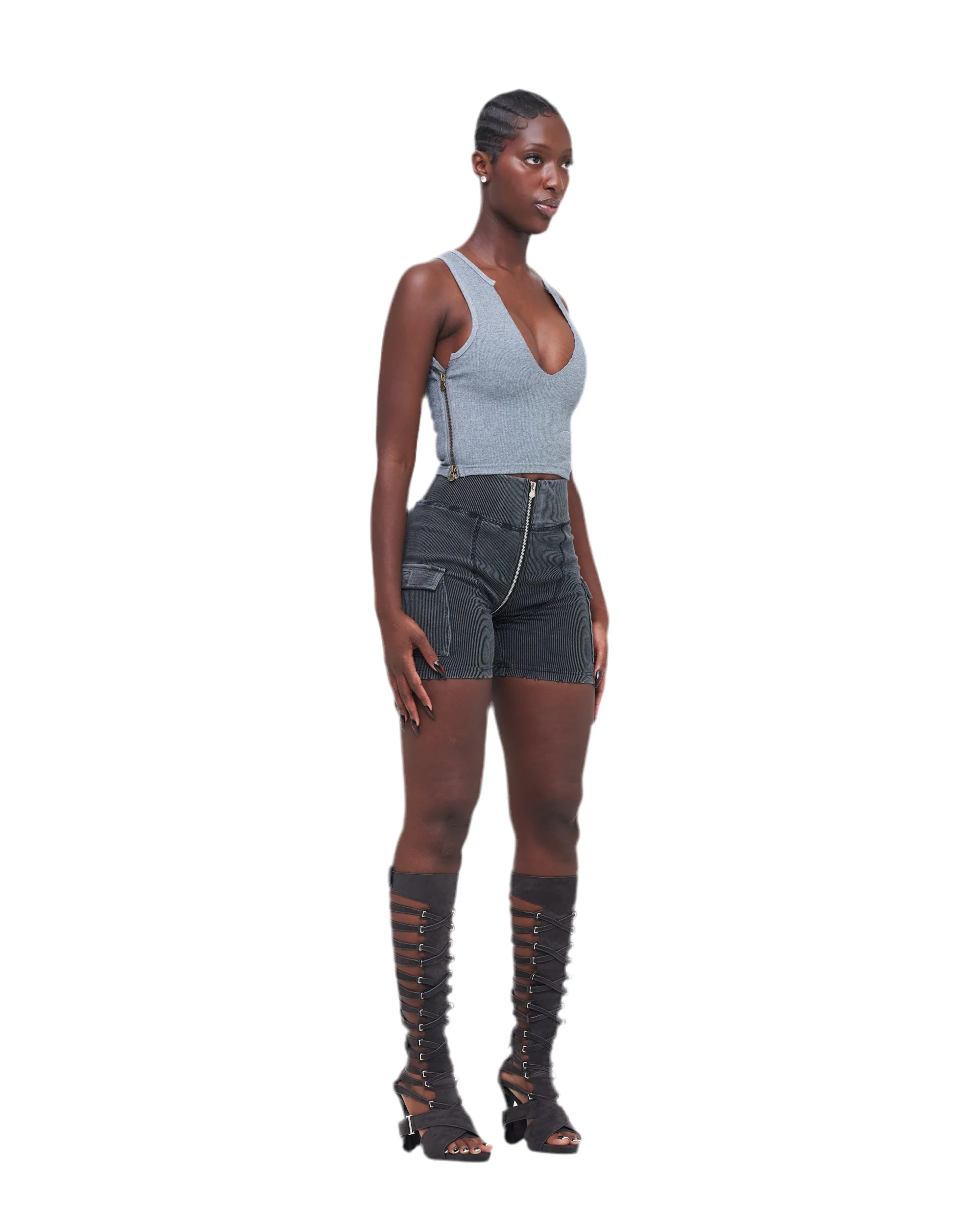 UZIP BIKER SHORTS - Image 2