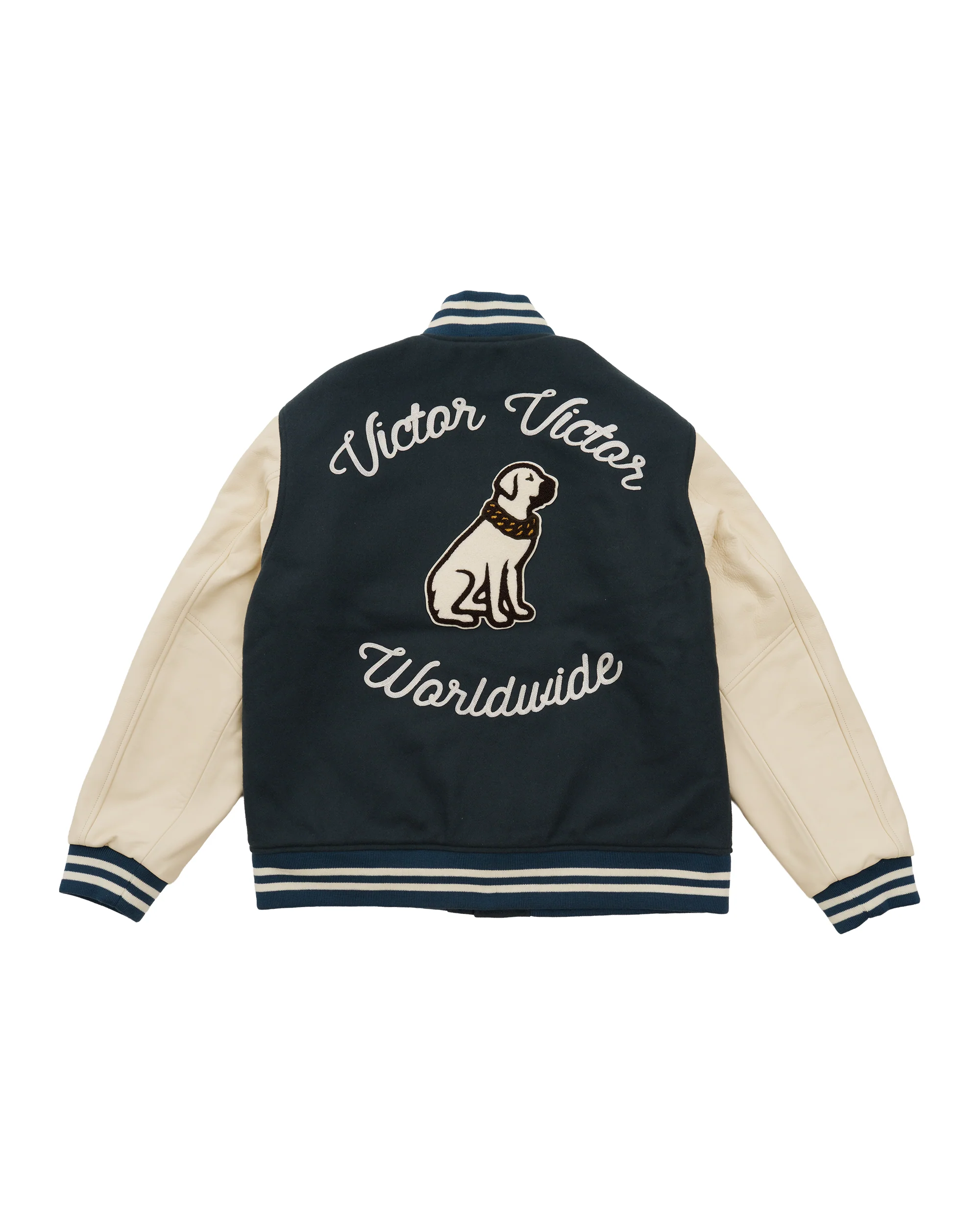 RACING VARSITY JACKET (BLUE) - Image 2