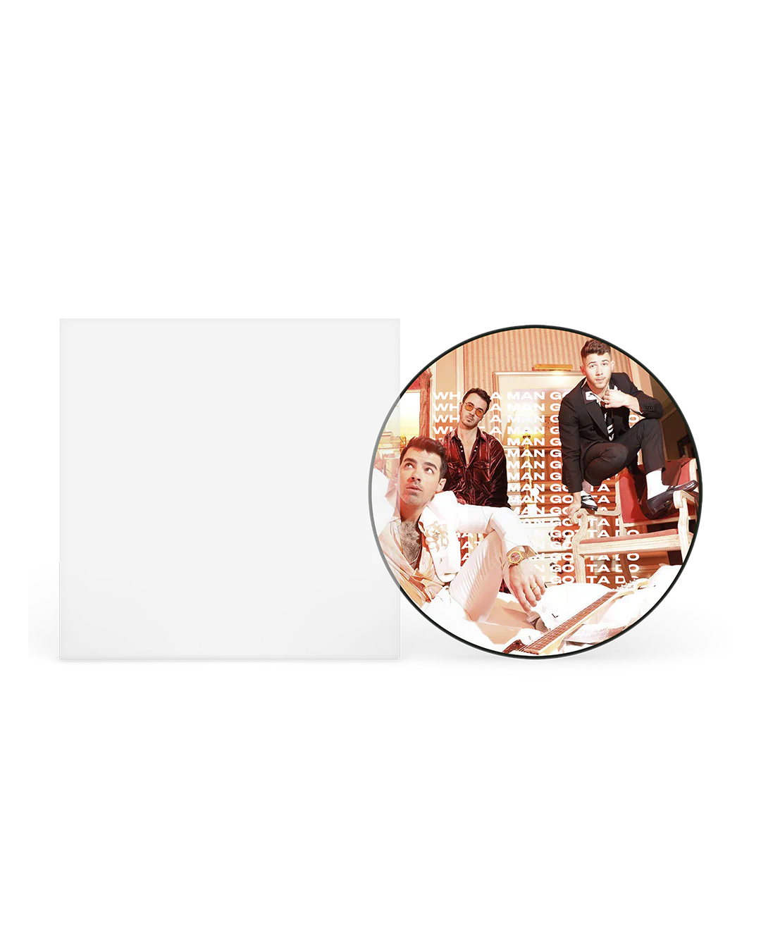 What A Man Gotta Do Exclusive Band Photo 7" Picture Disc