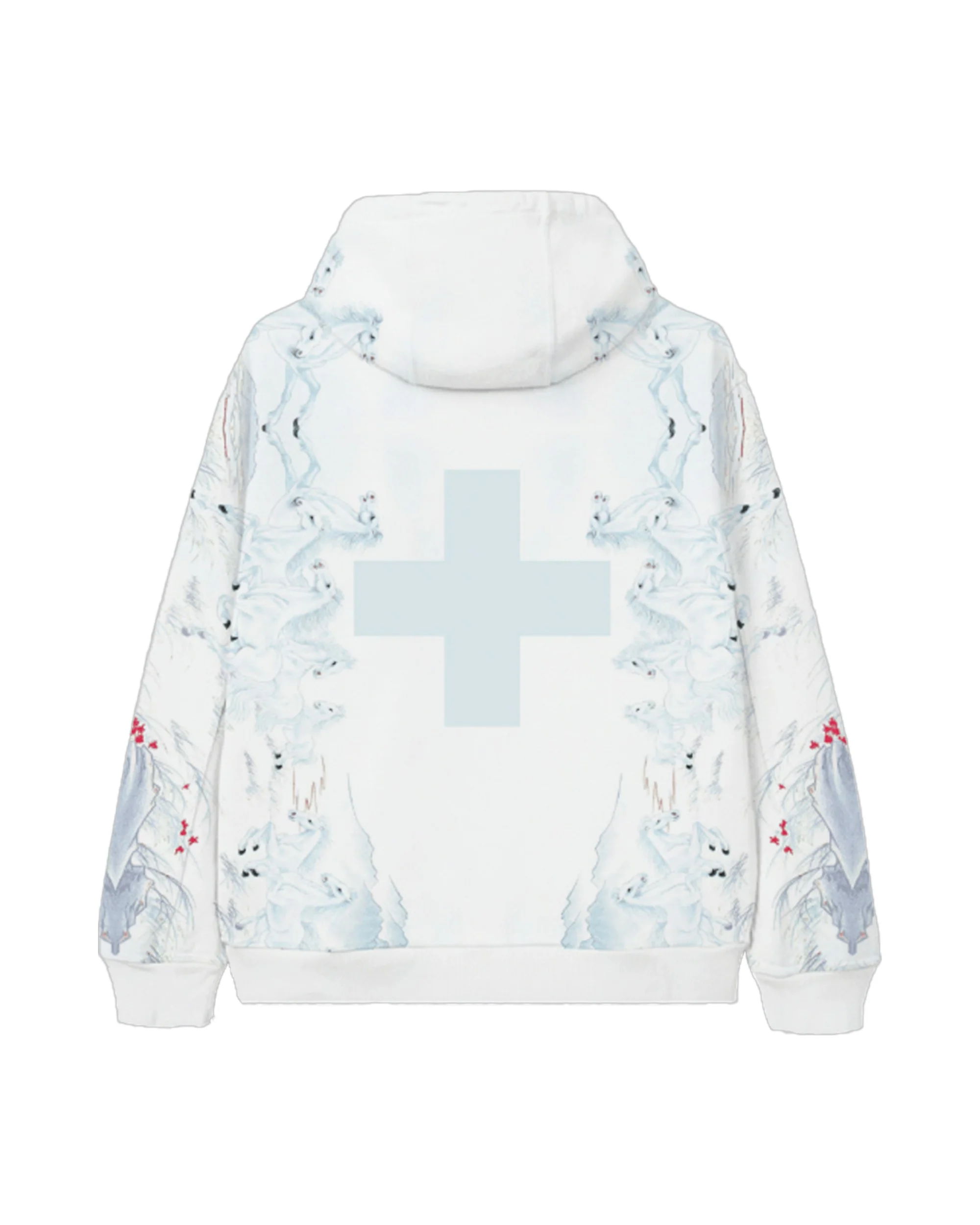 WHITE HORSE STAR ZIP-UP HOODIE - Image 2