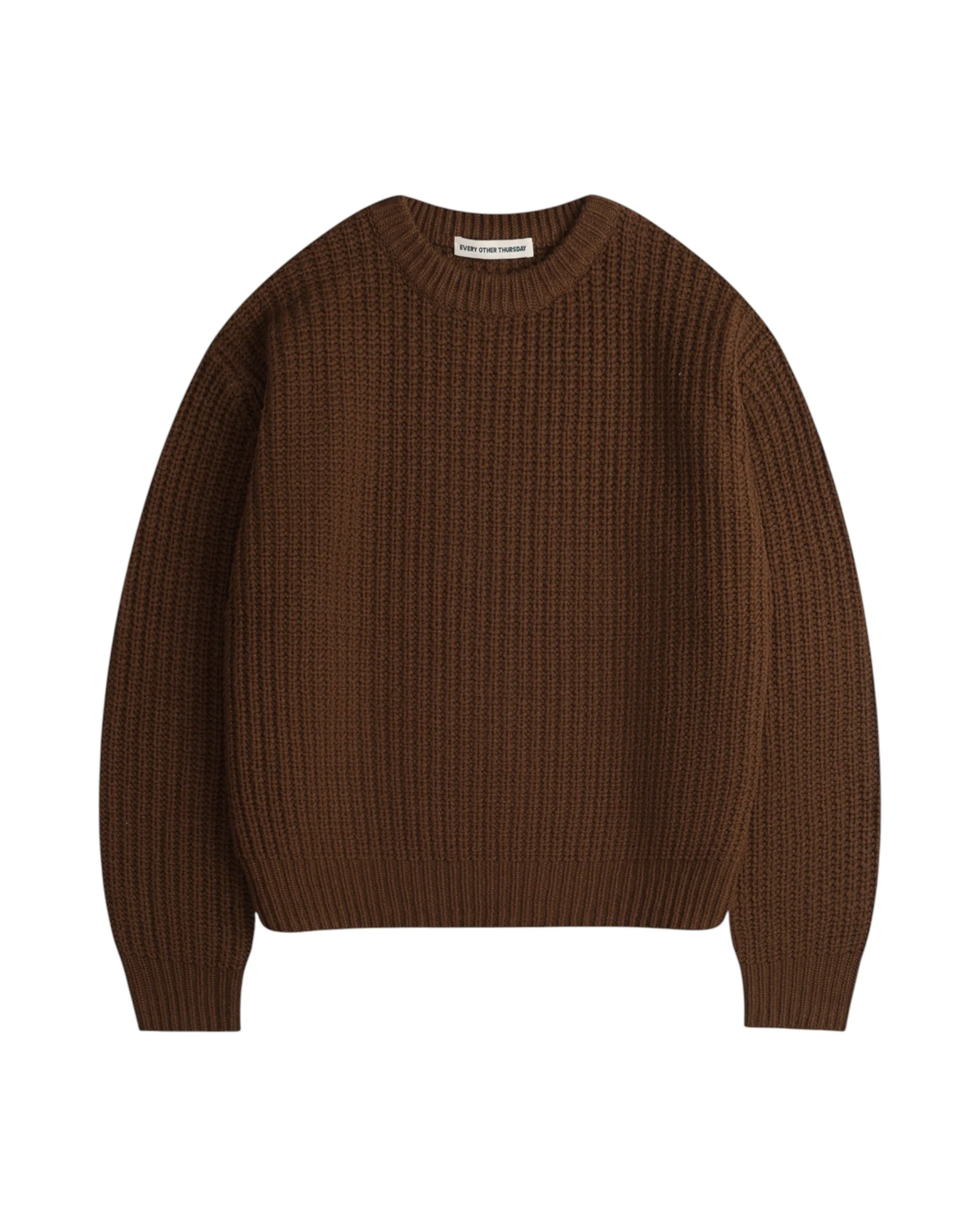 Wool Fisherman Knit Sweater - Image 9