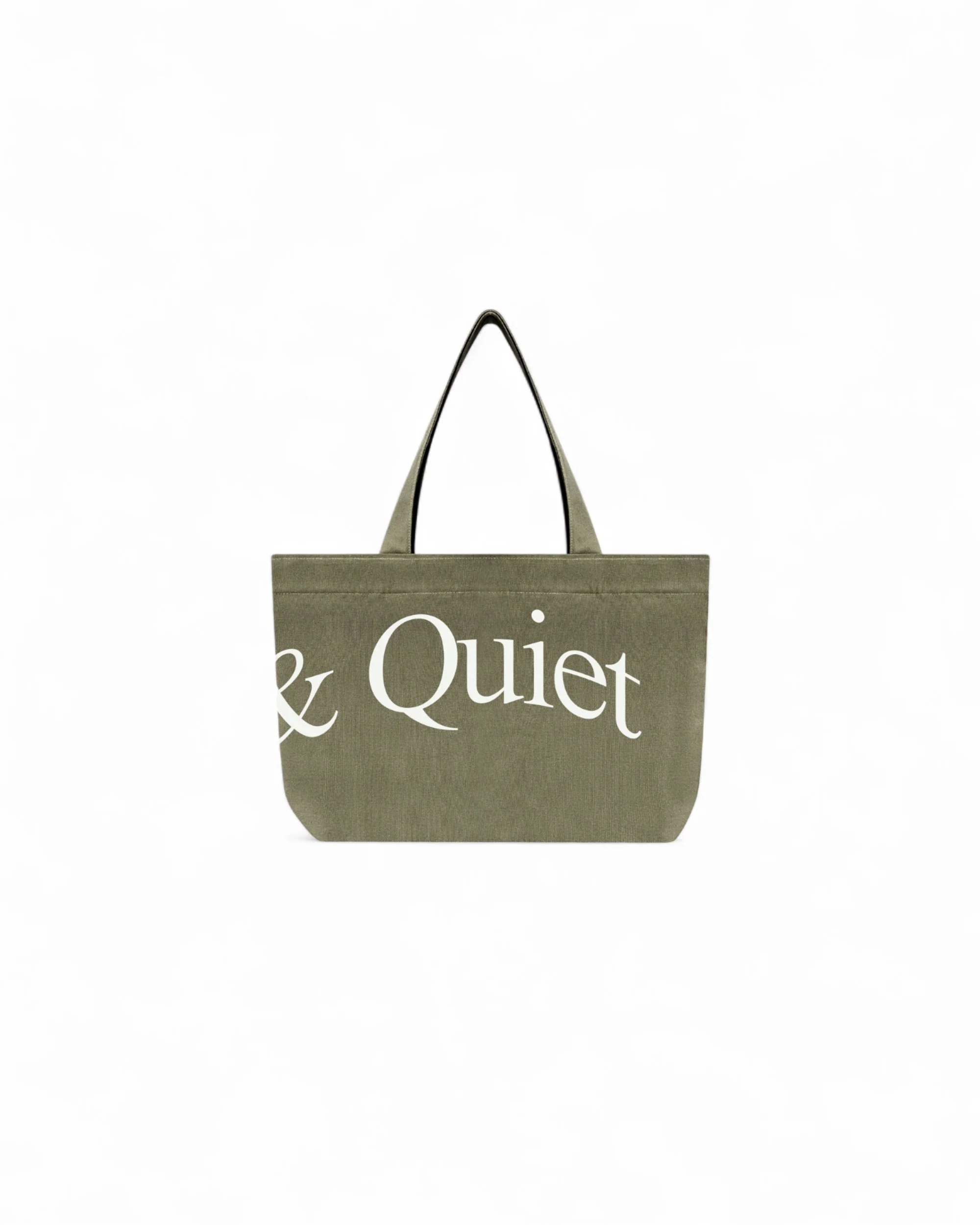 Wordmark Tote - Olive - Image 2