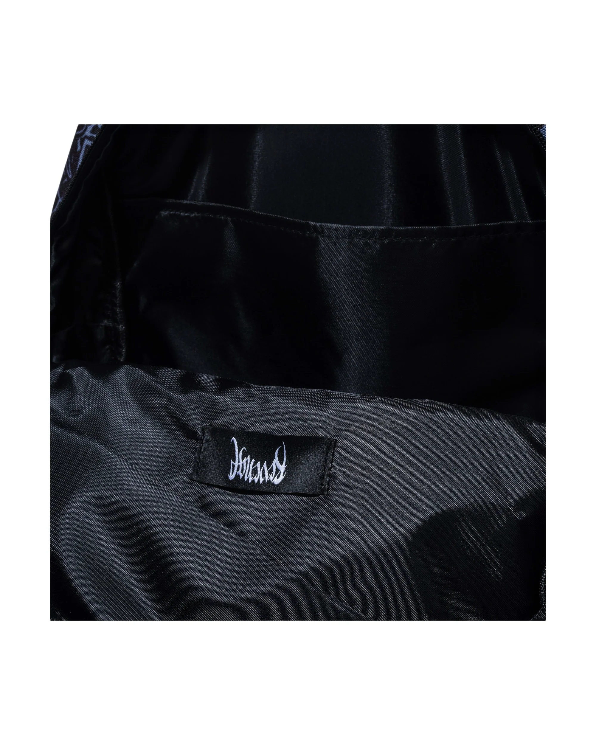 X COLLAGE PATCHES CANVAS BACKPACK BLACK/WHITE - Image 2