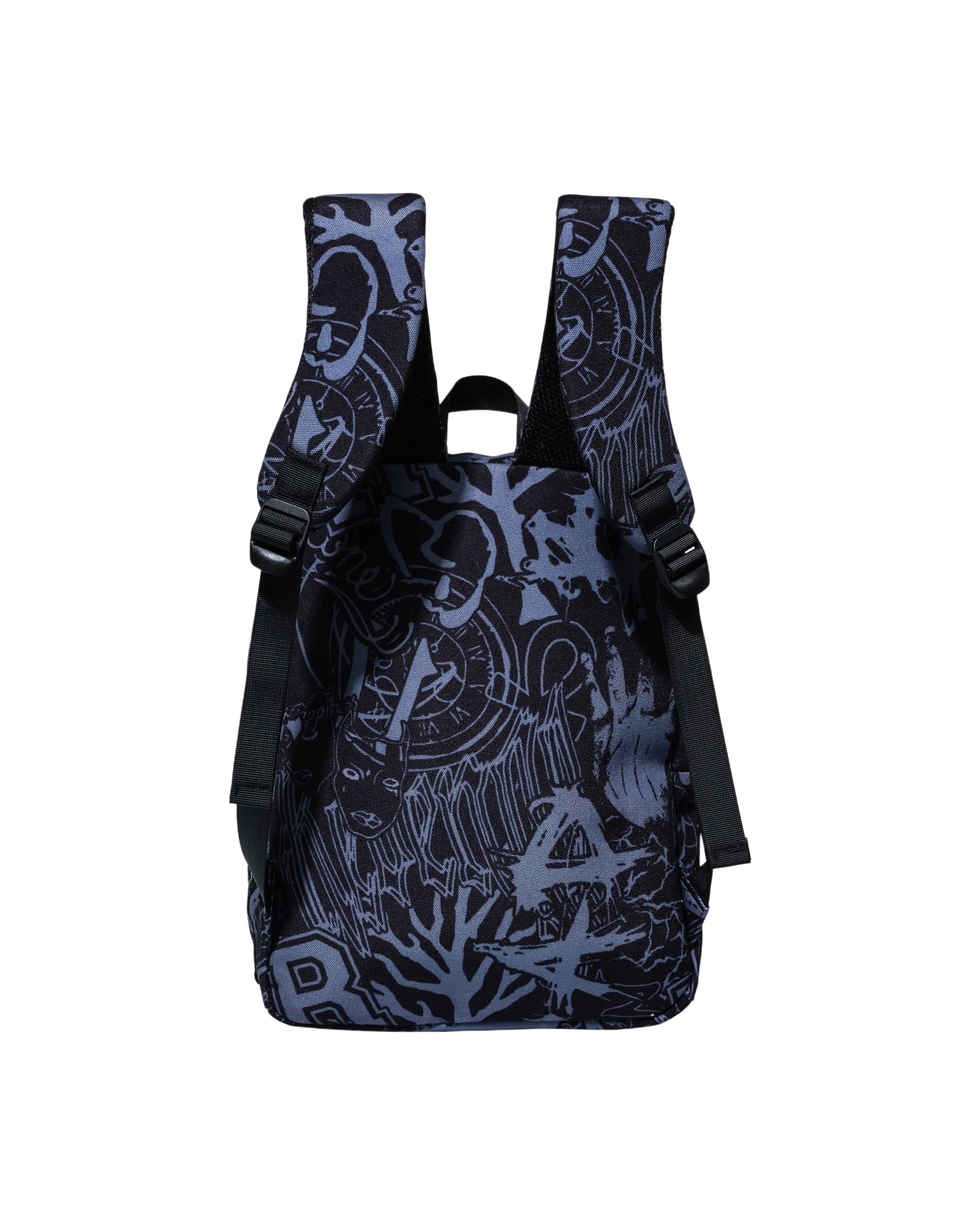 X COLLAGE PATCHES CANVAS BACKPACK BLACK/WHITE - Image 5