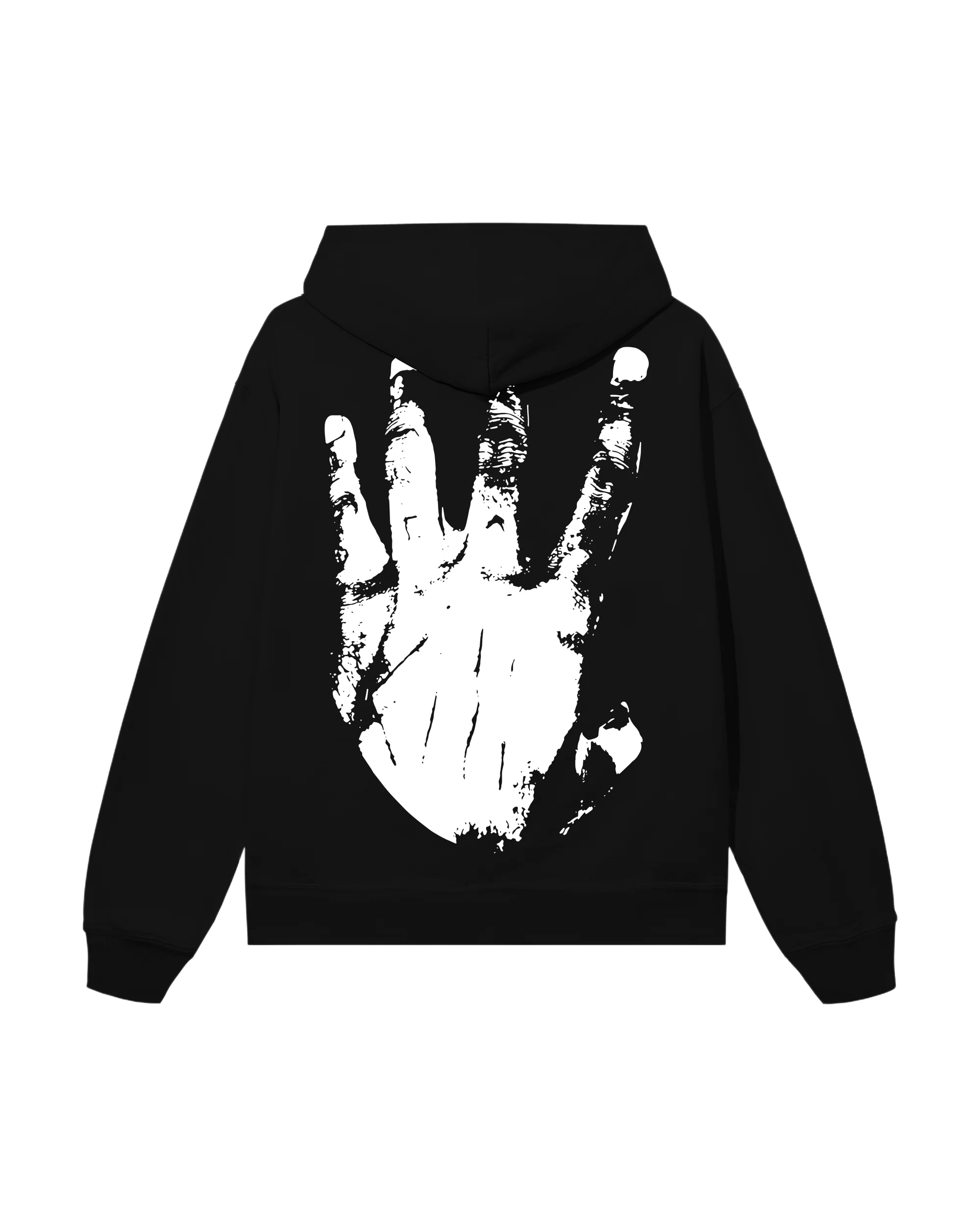 X MUGSHOT HOODIE BLACK - Image 2