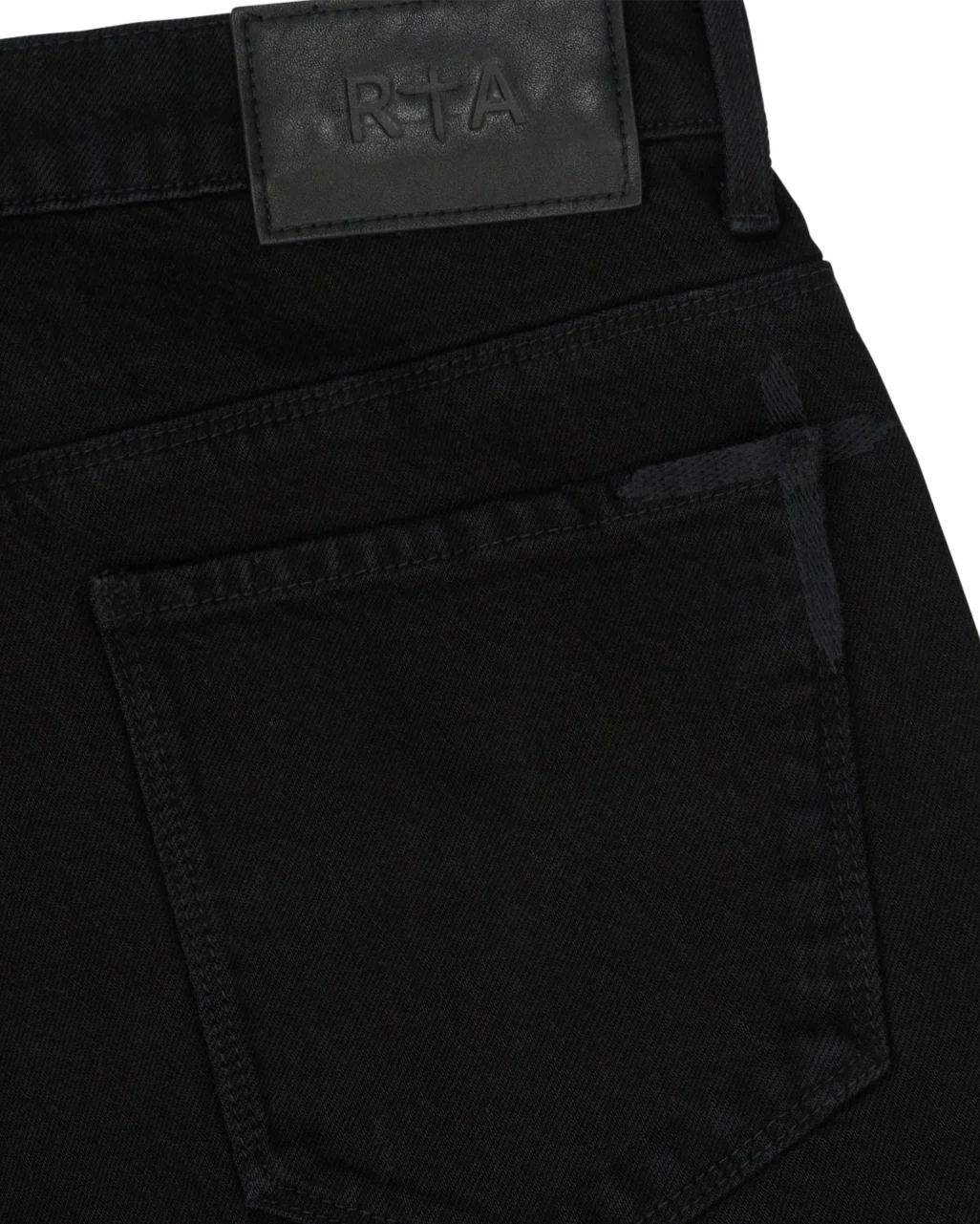ZED STRAIGHT LEG JEAN | BLACK CROSS PANELS - Image 6